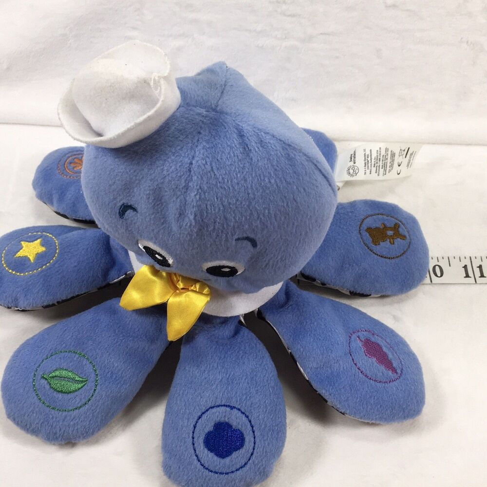 Baby Einstein Octopus Bilingual English Spanish French Color Learning Toy Plush - Picture 7 of 9